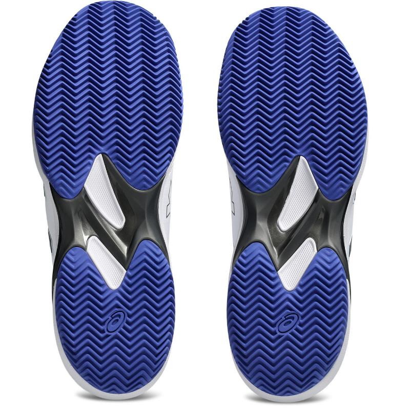 Zapatillas Asics Solution Swift FF 2 Clay Blanco Azul Cobalto