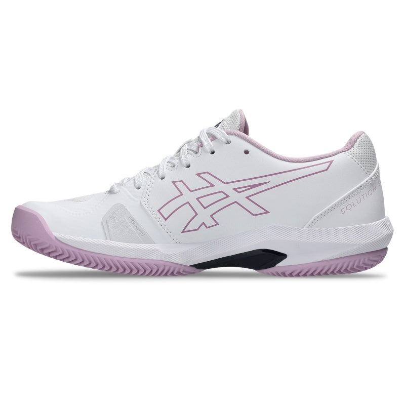 Zapatillas Asics Solution Swift FF 2 Clay Blanco Rosa Ube Mujer