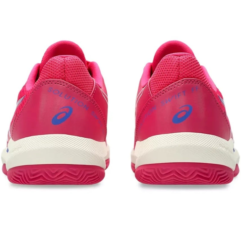 Zapatillas Asics Solution Swift FF 2 Clay Rosa Azul Cobalto Mujer
