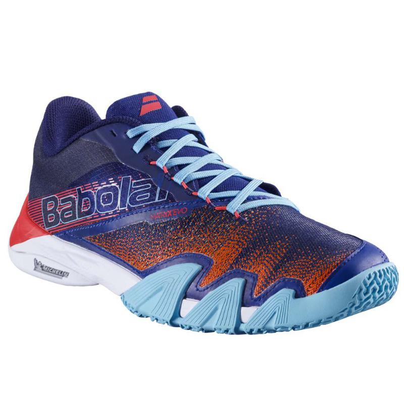 Babolat Jet Run 2 mohnblau rot blau Sneaker