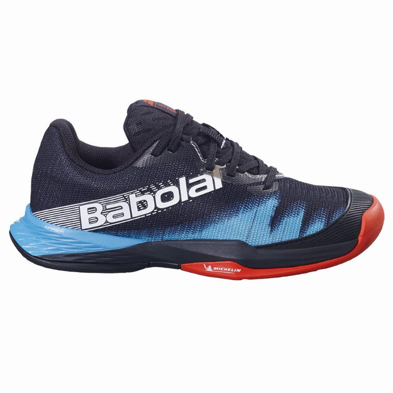 Zapatillas Babolat Jet Premura 2 Negro Rojo Junior