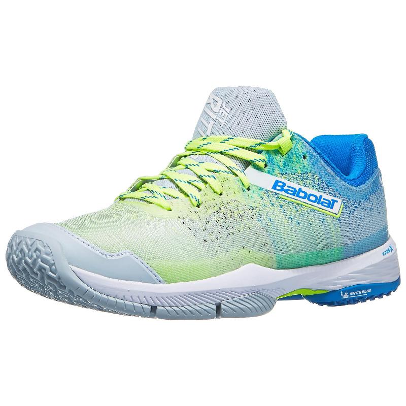 Zapatillas Babolat Jet Ritma Gris Azufre Mujer