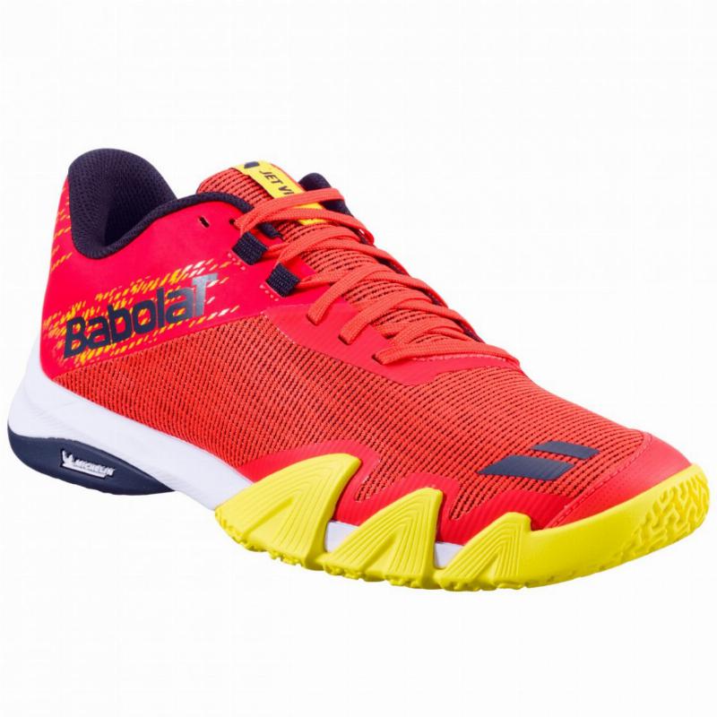 Zapatillas Babolat Jet Viva Rojo Poppy