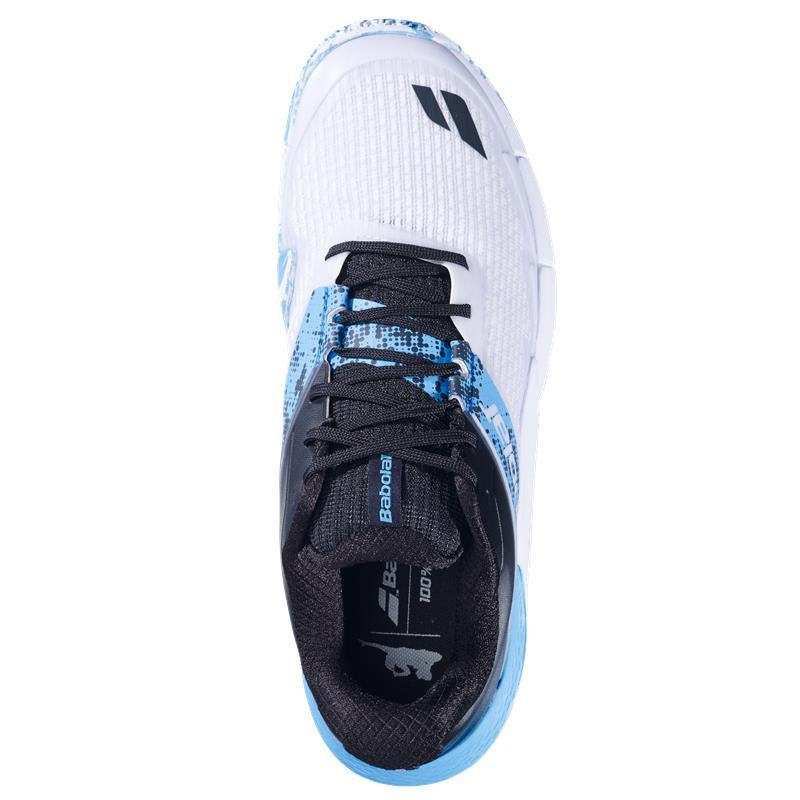 Zapatillas Babolat Movea 2 Blanco Azul Cian