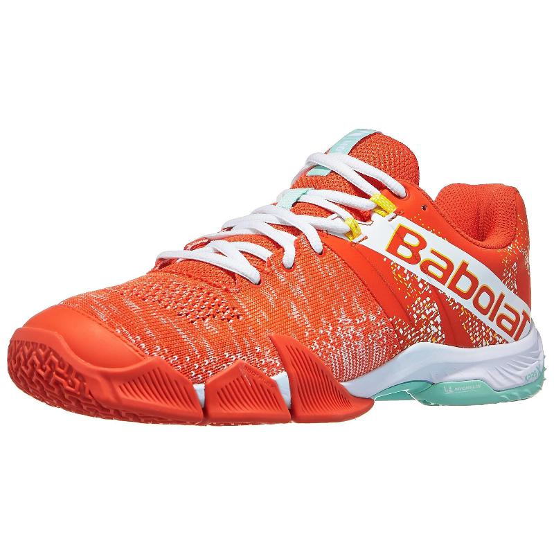 Zapatillas Babolat Movea Mandarina Blanco