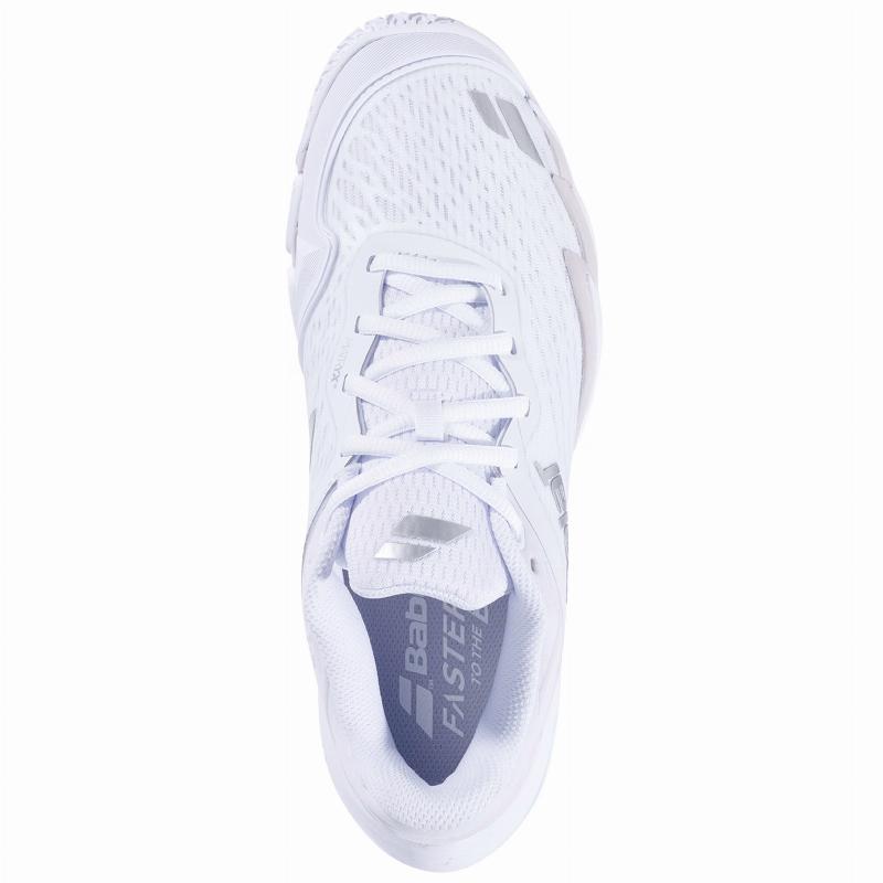Zapatillas Babolat Premura 3 Blanco Plata Mujer