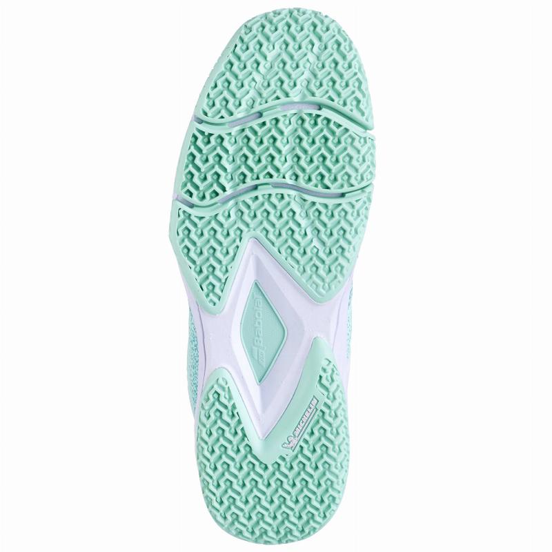 Zapatillas Babolat Sensa Verde Pastel Mujer