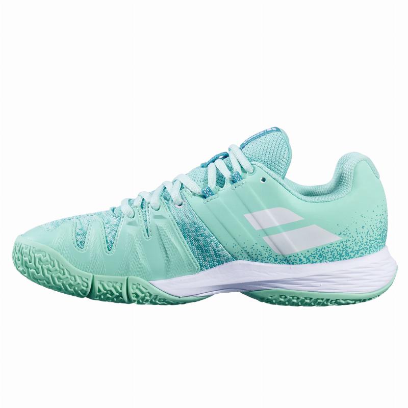 Zapatillas Babolat Sensa Verde Pastel Mujer