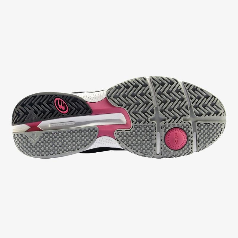 Bullpadel Alejandra Salazar Flow Hybrid Fly 23i Black Fuchsia Sneaker