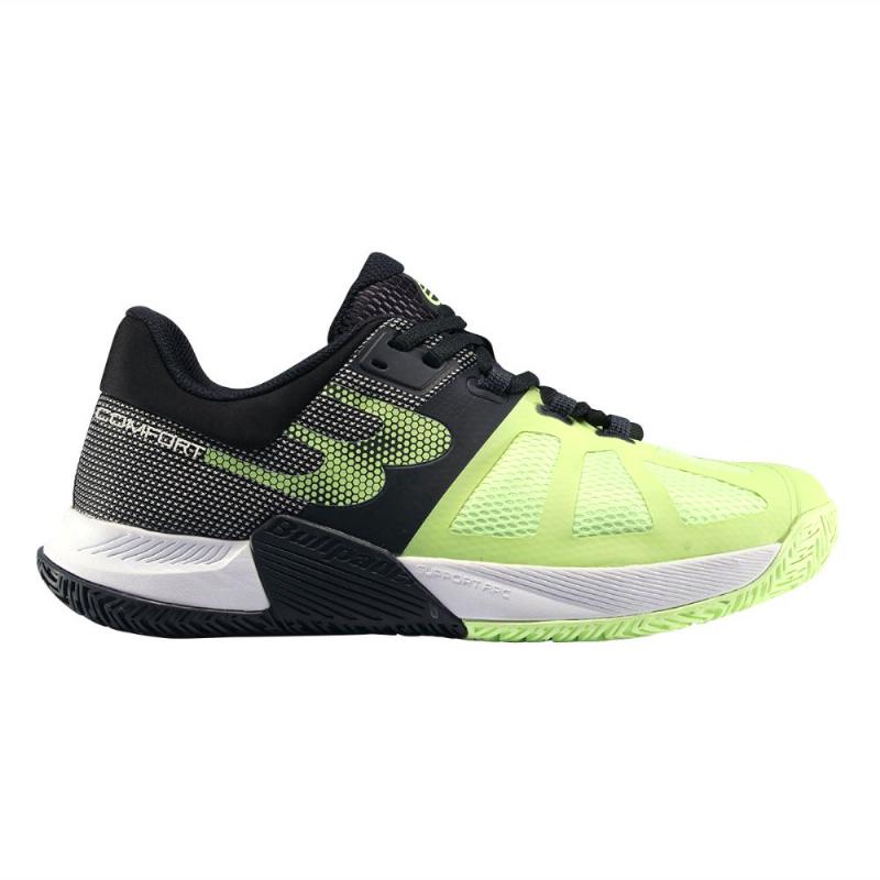 Bullpadel Performance Comfort Sneakers 24 V gelber Schwefel Fluor