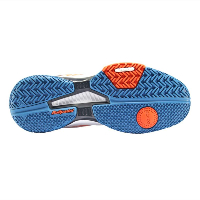 Bullpadel Performance Hybrid 24 V White Navy Blue Sneakers