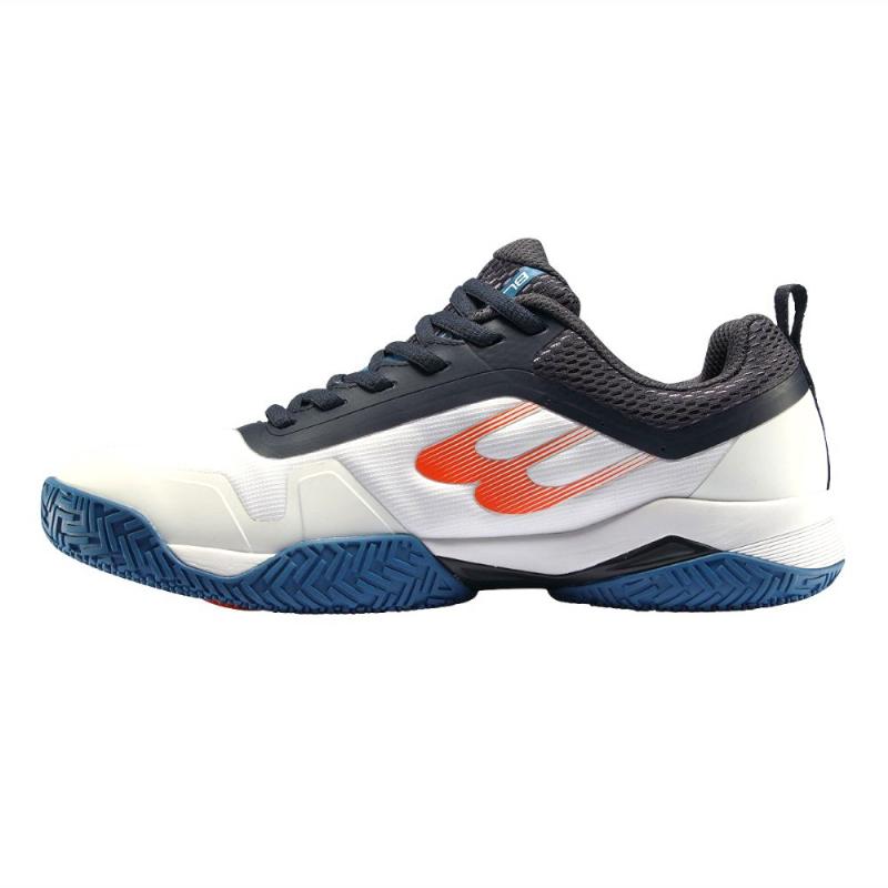 Bullpadel Performance Hybrid 24 V White Navy Blue Sneakers