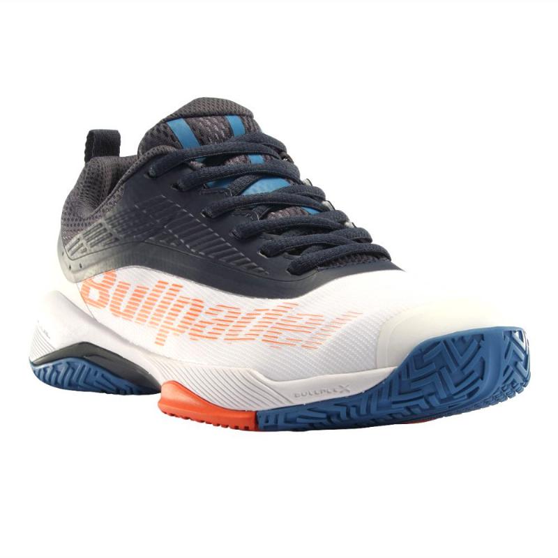 Bullpadel Performance Hybrid 24 V White Navy Blue Sneakers