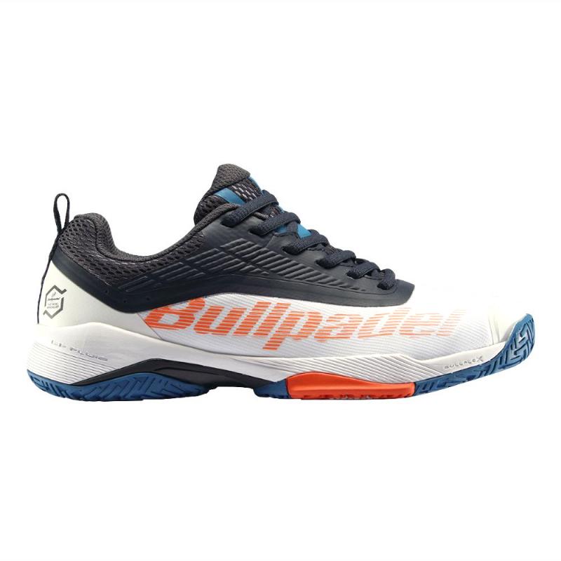 Bullpadel Performance Hybrid 24 V White Navy Blue Sneakers