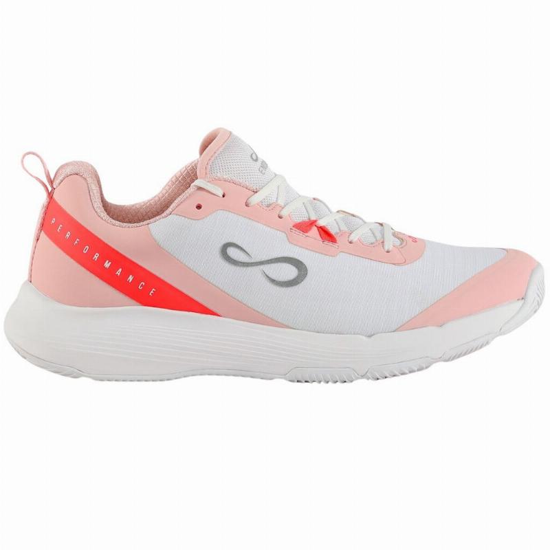 Endlose Sneakers Infinity Pro White Pink Frau