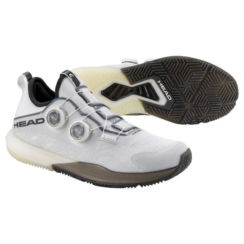 Head Motion Pro Boa Padel Shoes White Black