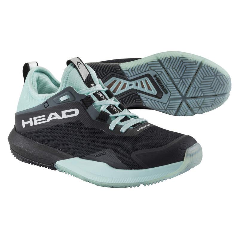 Zapatillas Head Motion Pro Padel Negro Aqua Mujer