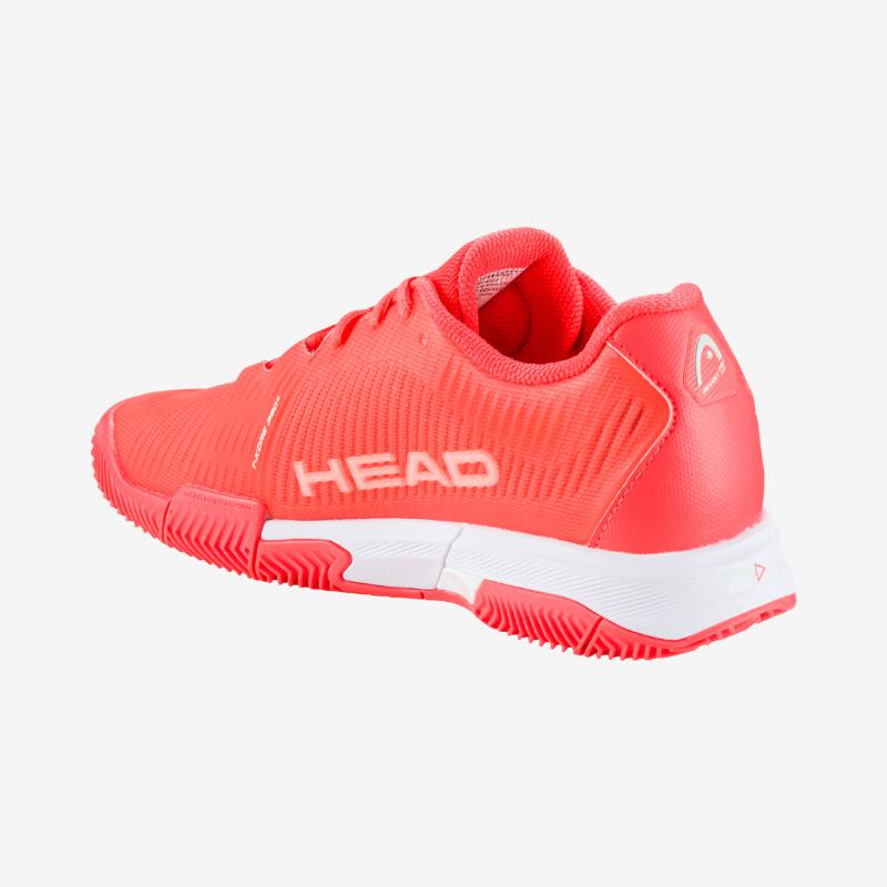 Head Revolt Pro 4.0 Clay Coral White Women's Sneaker