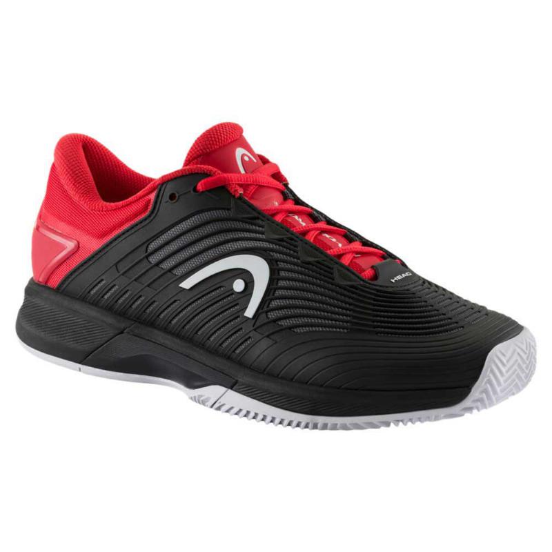 Zapatillas Head Revolt Pro 4.5 Clay Negro Rojo