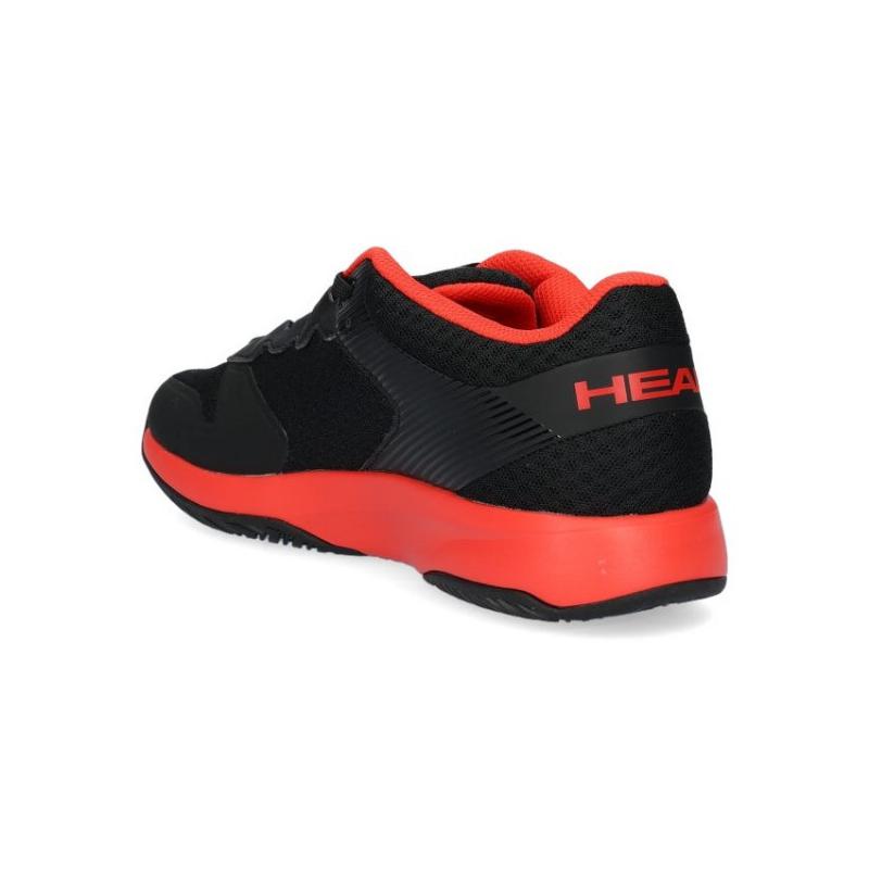 Head Sprint Court Padel Shoes Black Red