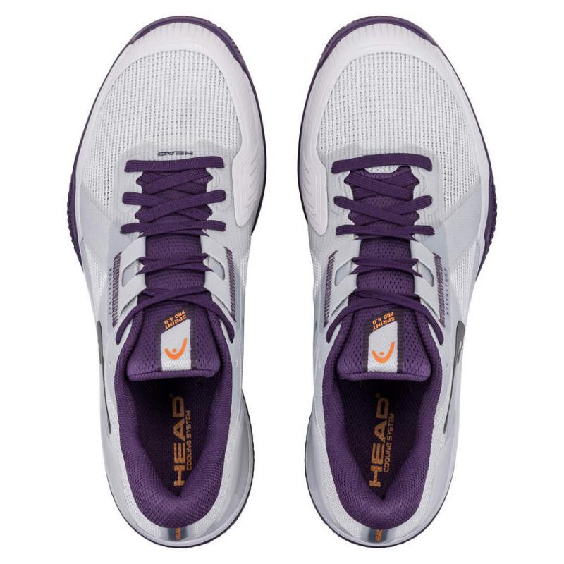 Zapatillas Head Sprint Pro 4.0 Clay Blanco Plata