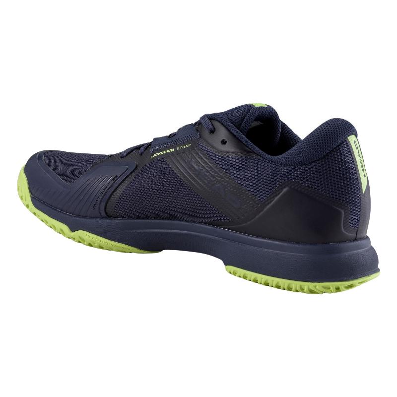 Zapatillas Head Sprint Team 4.0 Clay Azul Marino Lima
