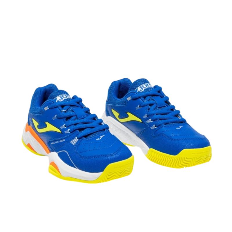 Zapatillas Joma Master 1000 2604 Azul Royal Amarillo Junior