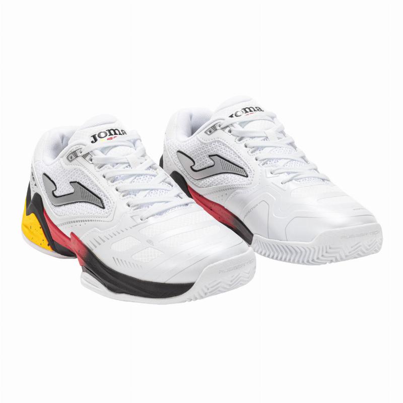 Zapatillas Joma Set 2402 Blanco Rojo