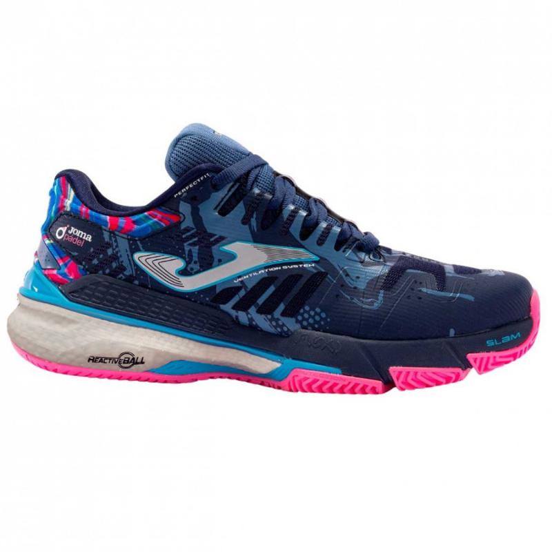 Joma slam 2403 sneaker blu rosa donna