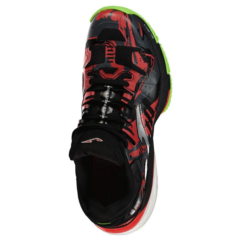 Zapatillas Joma WPT Slam 2301 Negro Rojo