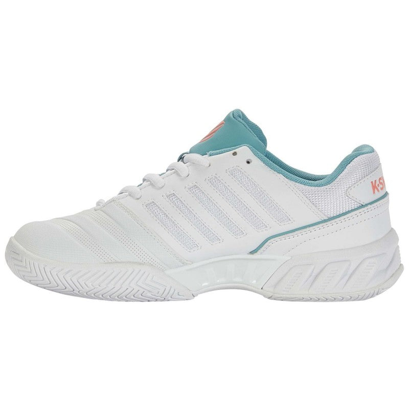 Zapatillas Kswiss Bigshot Light 4 Blanco Azul Mujer