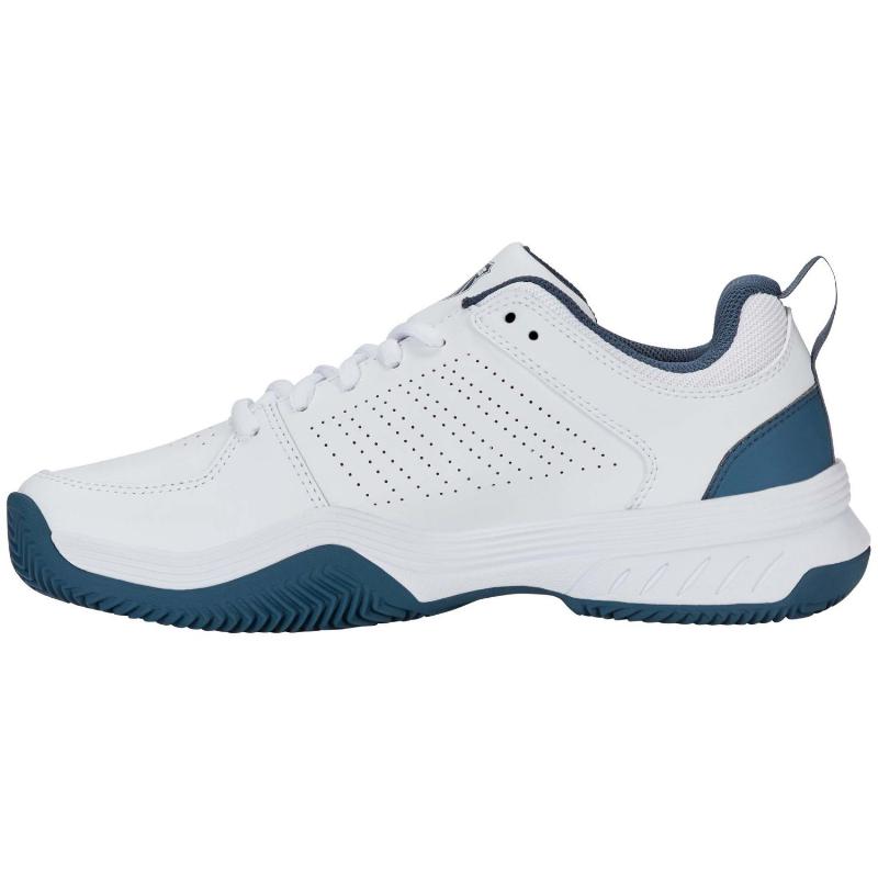 Zapatillas Kswiss Court Express 2 Clay Blanco Azul
