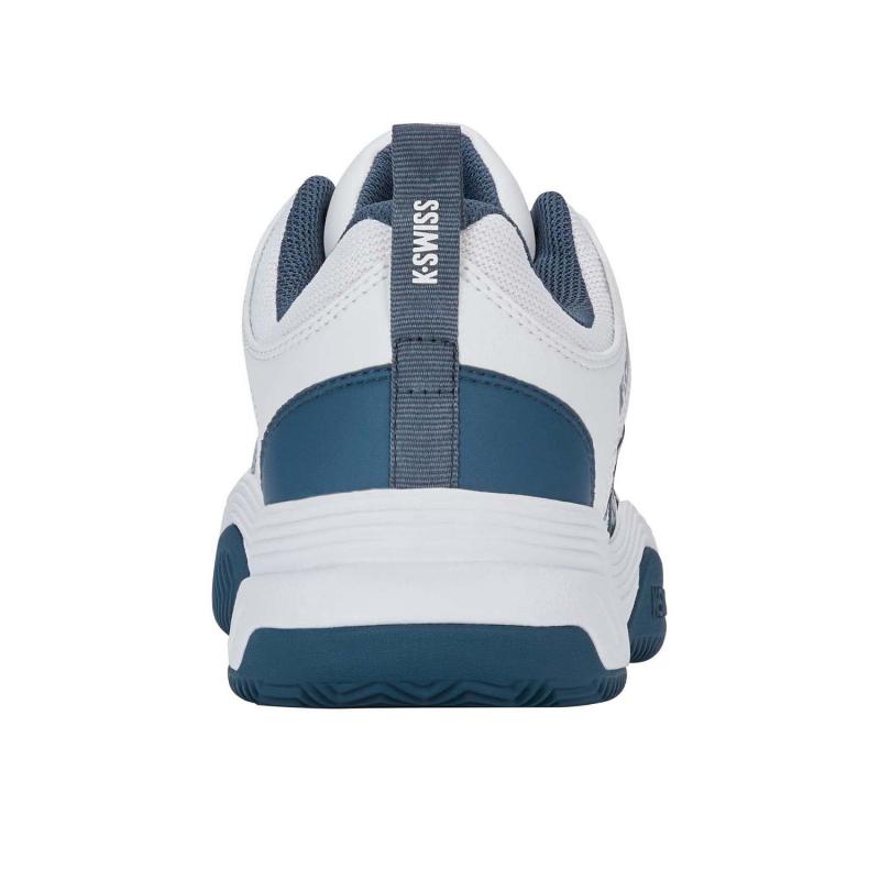 Zapatillas Kswiss Court Express 2 Clay Blanco Azul
