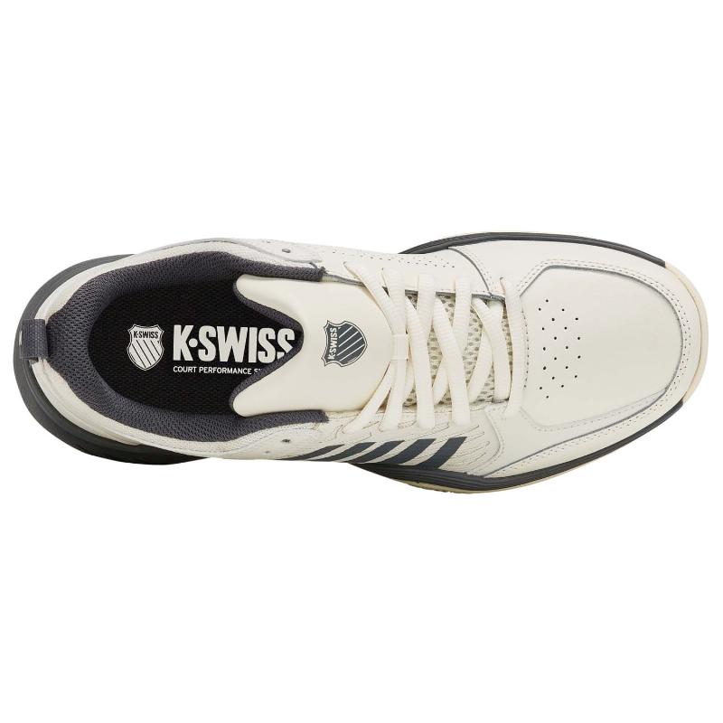 Zapatillas Kswiss Court Express 2 Clay Blanco Gris