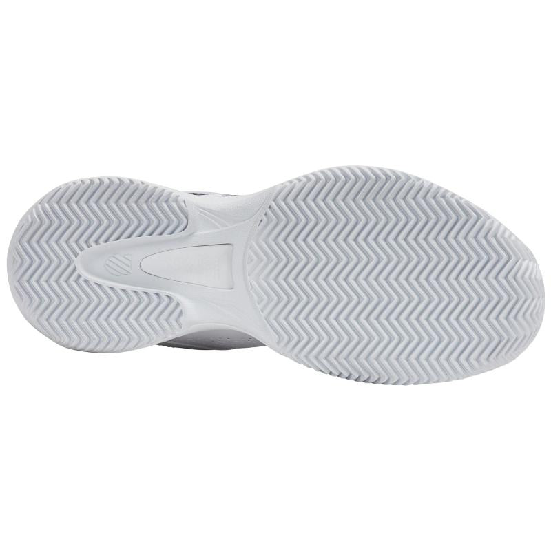Zapatillas Kswiss Court Express 2 Clay Blanco Lavanda Mujer