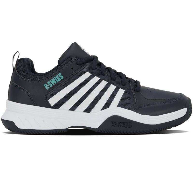 Zapatillas Kswiss Court Express 2 Clay Carbon Blanco