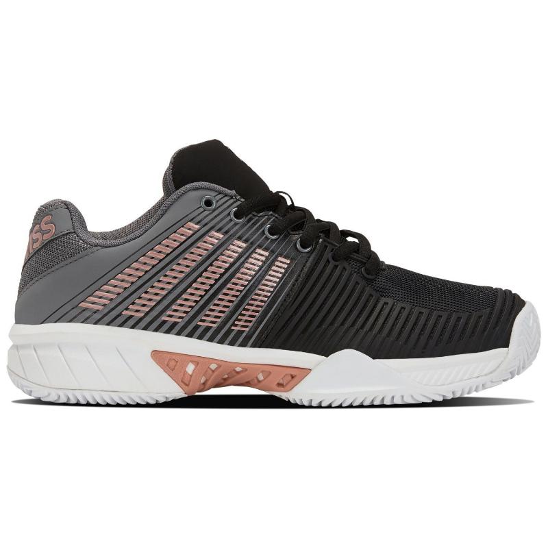 Zapatillas Kswiss Express Light 2 HB Negro Gris Rosa Mujer