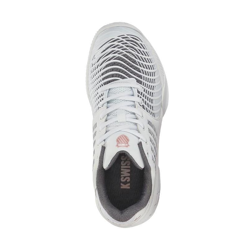 Zapatillas Kswiss Express Light 3 HB Blanco Gris Metal Mujer