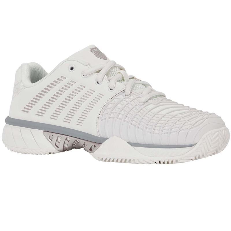 Zapatillas Kswiss Express Light 3 HB Clay Blanco Gris Mujer