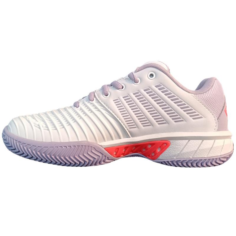 Zapatillas Kswiss Express Light 3 HB Clay Blanco Lila Mujer