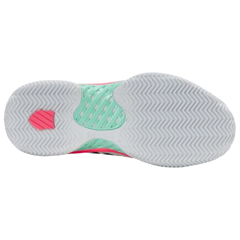 Zapatillas Kswiss Express Light 3 HB Clay Blanco Menta Rosa Mujer