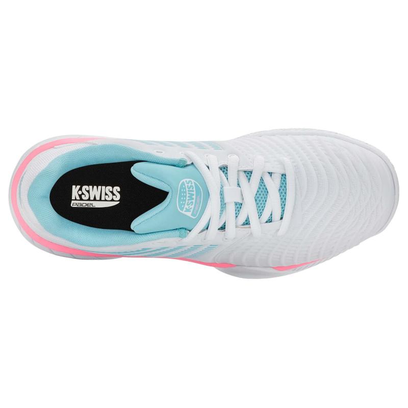 Zapatillas Kswiss Express Light 3 HB Padel Blanco Azul Mujer