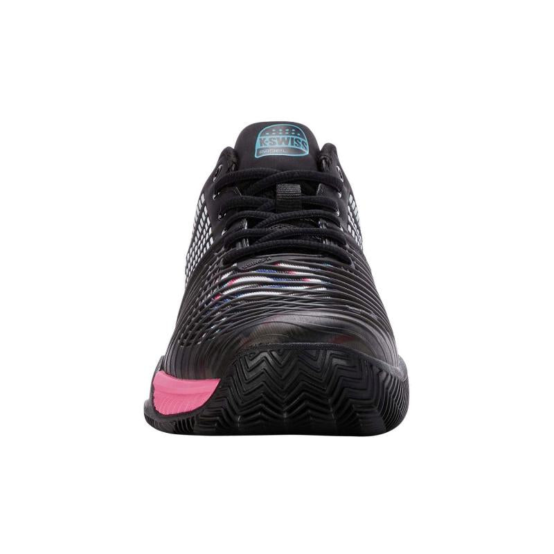 Kswiss Express Light 3 HB Padel Shoes Black Blue Pink Neon