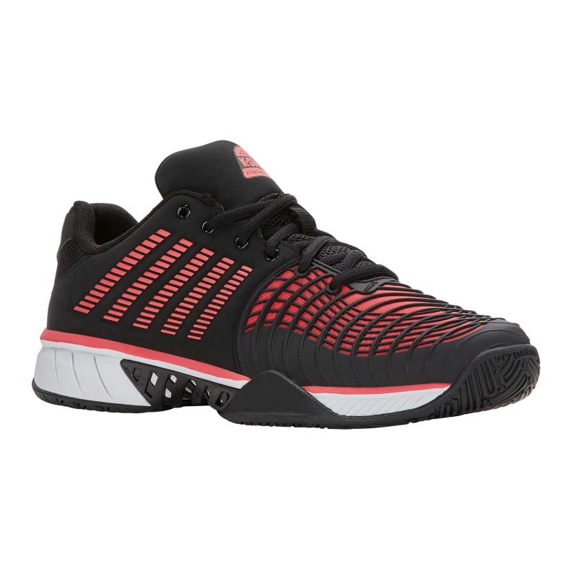 Zapatillas Kswiss Express Light 3 HB Padel Negro Rojo