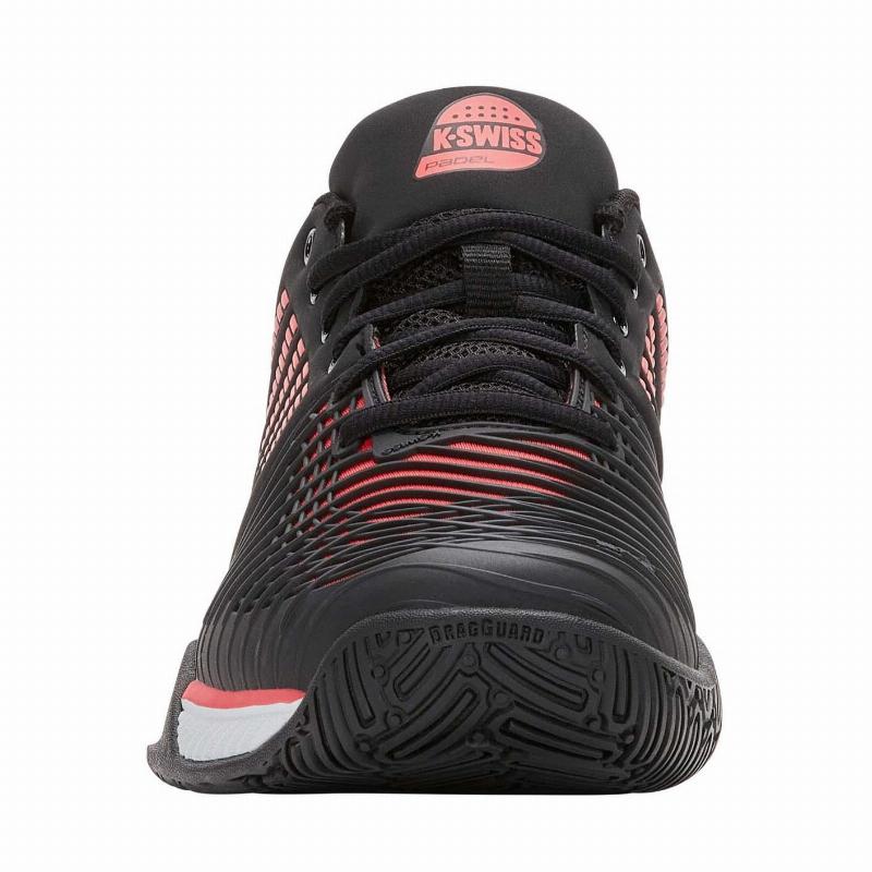 Zapatillas Kswiss Express Light 3 HB Padel Negro Rojo