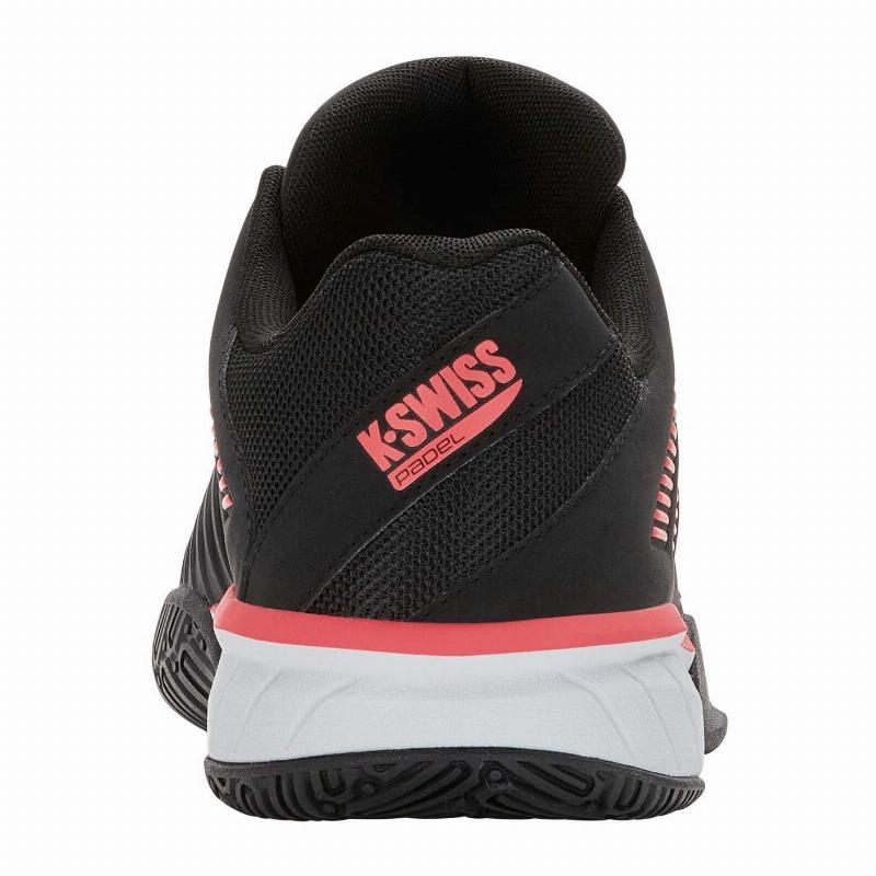 Zapatillas Kswiss Express Light 3 HB Padel Negro Rojo