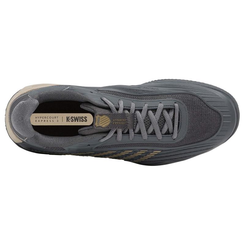 Zapatillas Kswiss Hypercourt Express 3 Clay Gris Beige