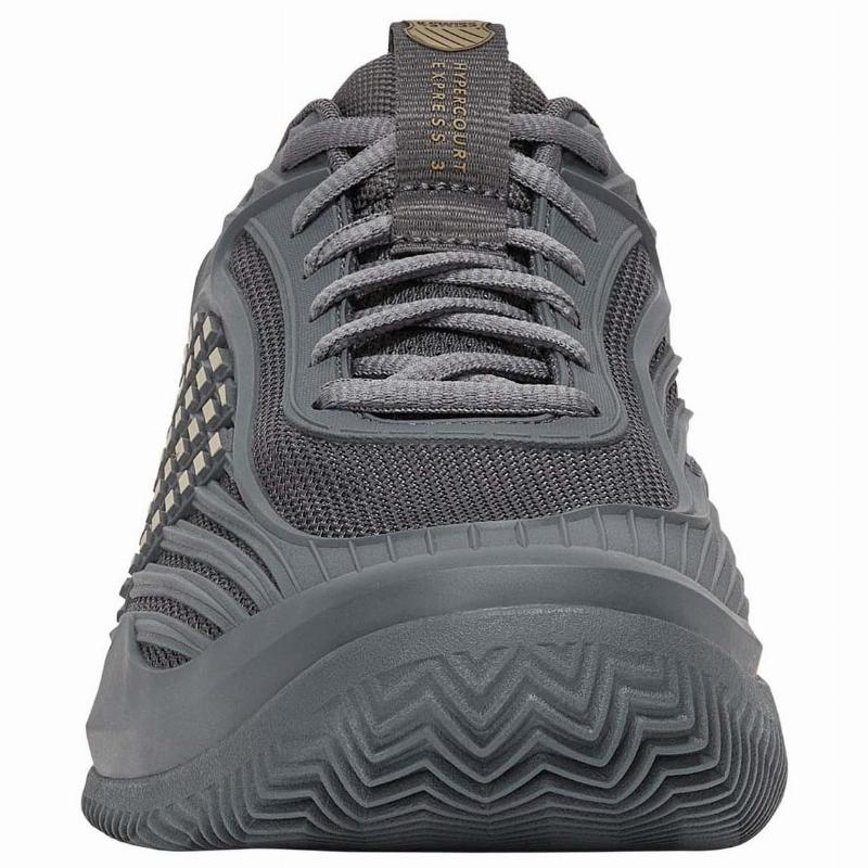 Zapatillas Kswiss Hypercourt Express 3 Clay Gris Beige