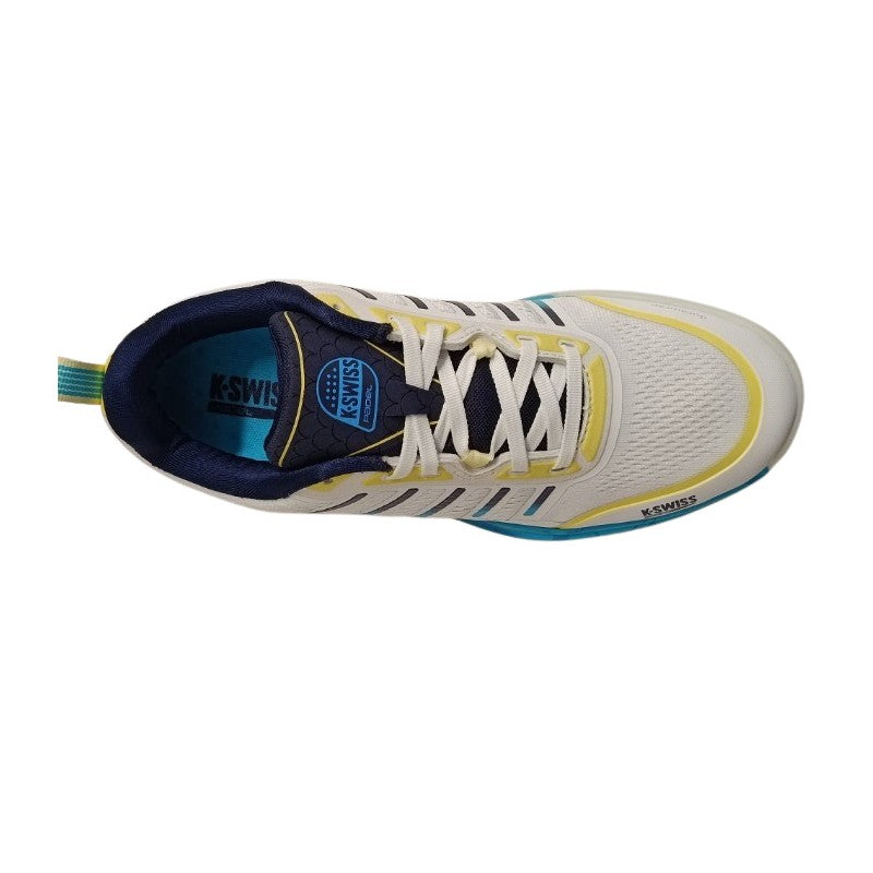 Zapatillas Kswiss Sanyo Ultra Court Padel Blanco Azul