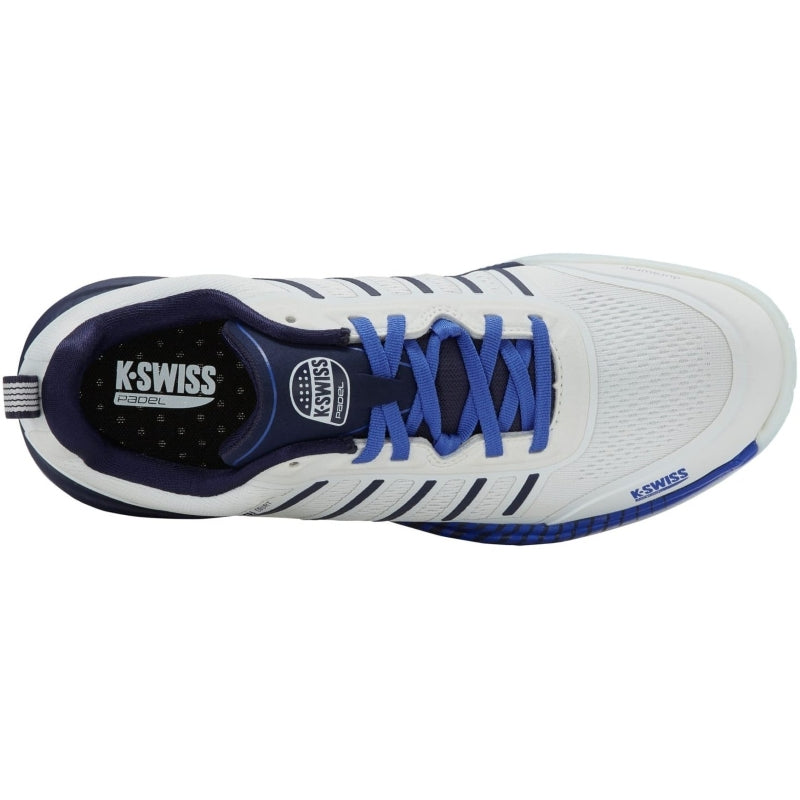 Zapatillas Kswiss Sanyo Ultra Court Padel Blanco Azul Marino